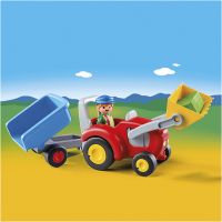 Playmobil traktor med vogn, str. 27x6,5x8,5 cm, 260 dele/ 1 sæt, 260 dele