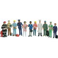 Arbejdende mennesker, H: 12 cm, 11 stk./ 1 sæt