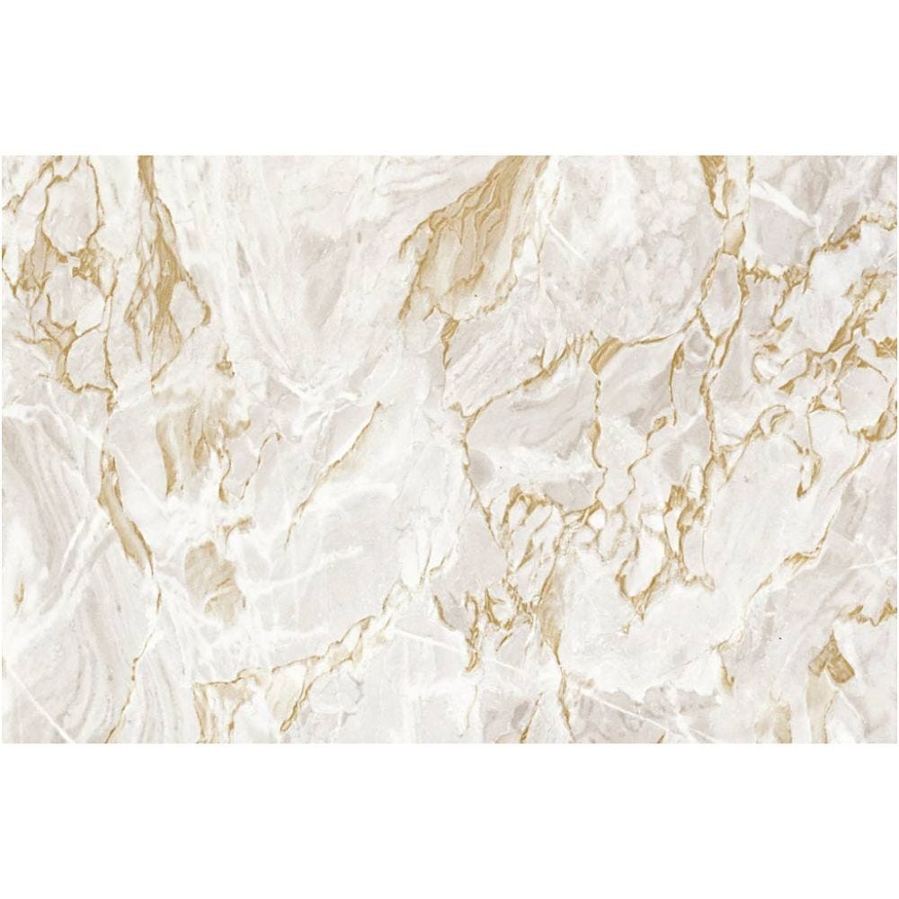 Selvklæbende folie, marmor, B: 45 cm, brun, 2 m/ 1 rl.