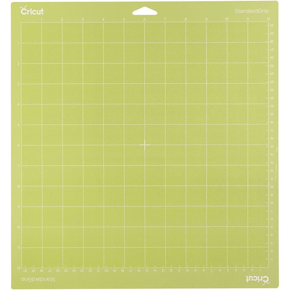 Cricut Explore/Maker StandardGrip Maskinmåtte, str. 30x30 cm, 1 stk.