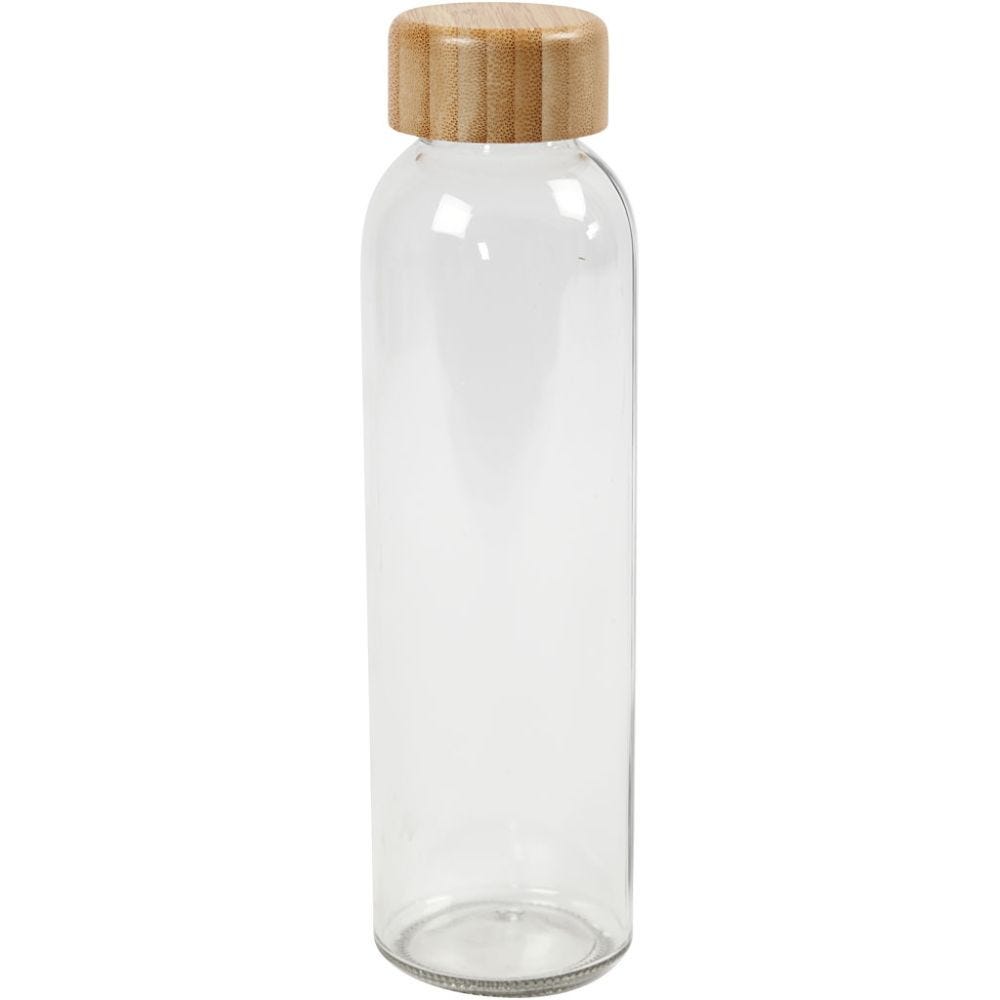 Vandflaske, H: 22 cm, diam. 6,7 cm, 500 ml, 1 stk.