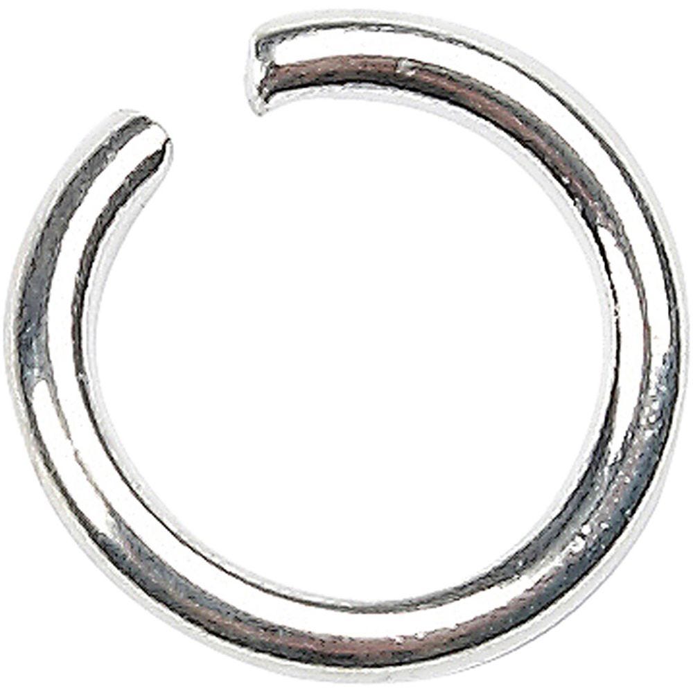 O-ring, str. 7 mm, tykkelse 1 mm, forsølvet, 400 stk./ 1 pk.