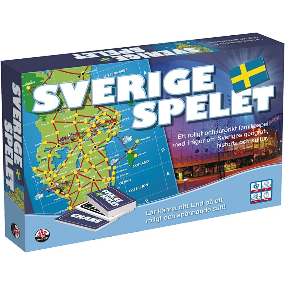 Sverige-spillet, 1 pk./ 1 stk.