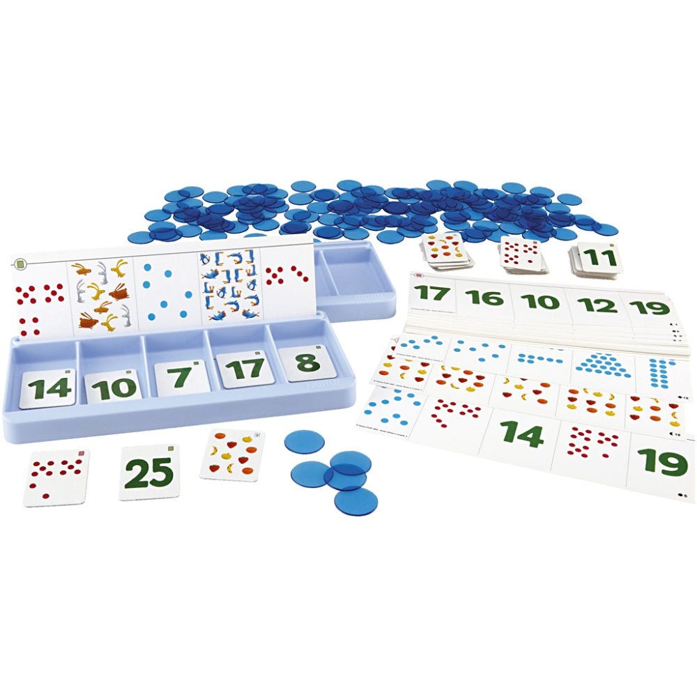 Tællebox sæt 3, 1 sæt