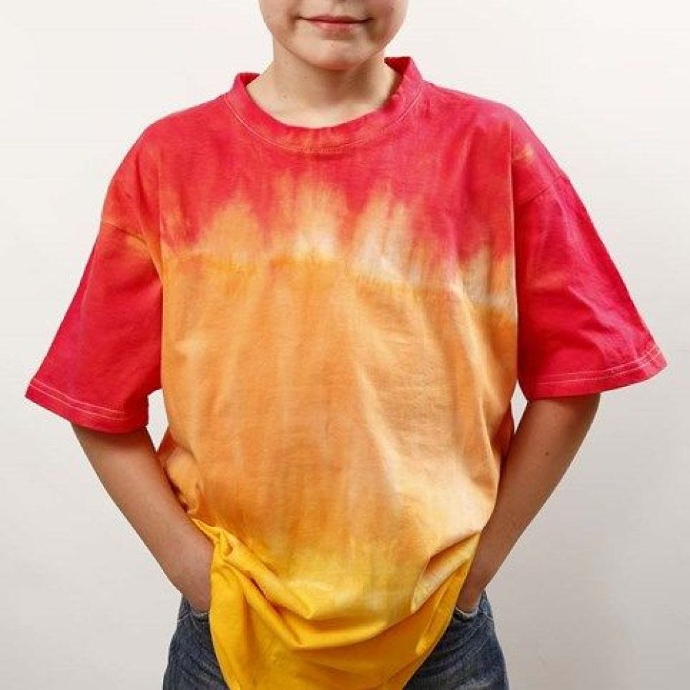 tilstødende Gennemsigtig Barbermaskine Dip'n dye og batik på T-shirt | DIY vejledning