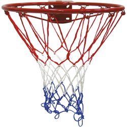 Basketballring med net