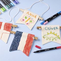 Gruppe DIY Kit Mal dit eget banner
