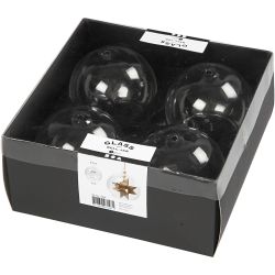 Kugleformet glasklokke