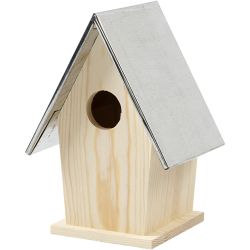 Mejsekasse med zinktag