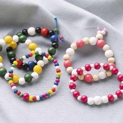 Træperler
