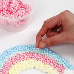 Foam Clay Large, ass. farver, 8x20 g/ 1 pk.