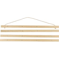 Magnetisk plakatliste egetræ