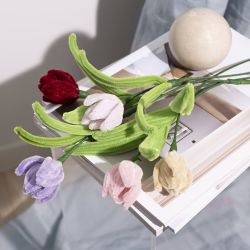 Mini DIY Kit Chenilleblomster