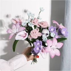 DIY Kit Chenilleblomster