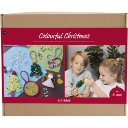 Gruppe DIY Kit Farverig Jul