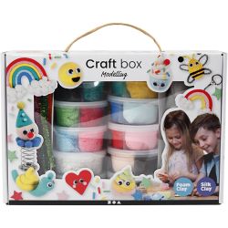 Foam Clay&reg; og Silk Clay&reg; i gave&aelig;ske, ass. farver, 1 s&aelig;t