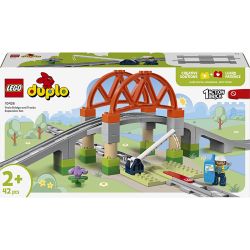 LEGO® DUPLO® Togbro og spor – udvidelsessæt