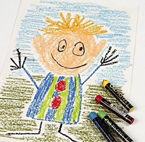 Tegning på karduspapir