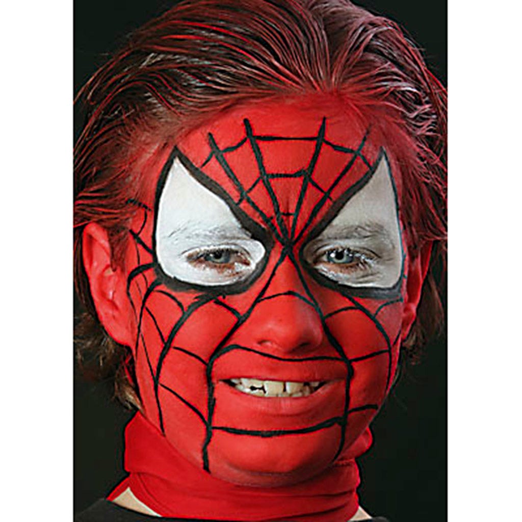 Eulenspiegel ansigtsmaling til Spiderman udklædning