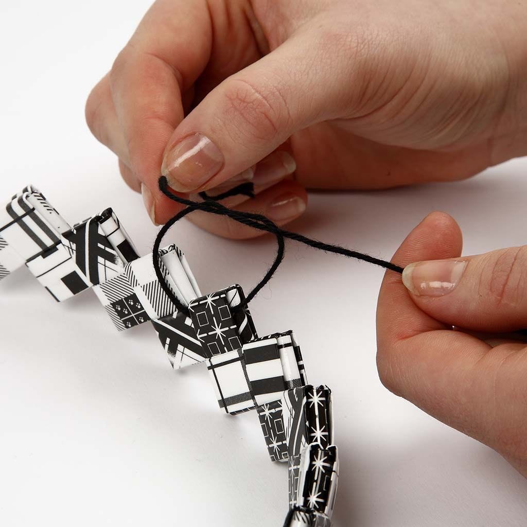 Flettede tasker/punge (Kuverttaske) DIY